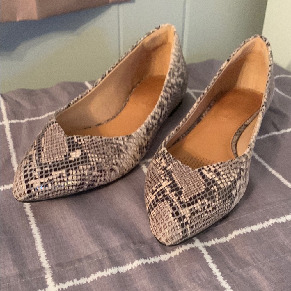 Snakeskin Pattern Women's Shoes